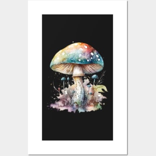 Magical Mystical Mushrooms Posters and Art